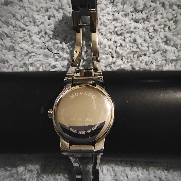 Movado Amorosa Diamond Watch With Stainless Steel Bangle Band - Picture 3 of 5